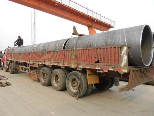 Tubulação de aço de ASTM A252 SSAW para a ponte/construções portuárias
