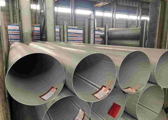 Tubulação de aço inoxidável 1174mm OD do tubo de SS316Ti para o padrão do transporte JIS