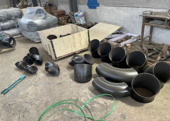 Acessórios de tubos de aço de suporte personalizados ASME B 16.9 com classificação de pressão 600