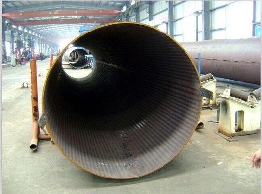 A espiral de Sch 40 do gás de óleo da tubulação de aço Api5l 5ct de Astm A36 1000mm Lsaw Ssaw soldou