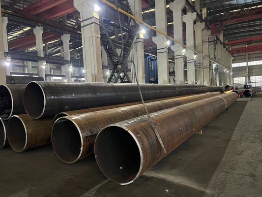 Certificado SGS 11,8m Lsaw Galvanizado Metal Pipe