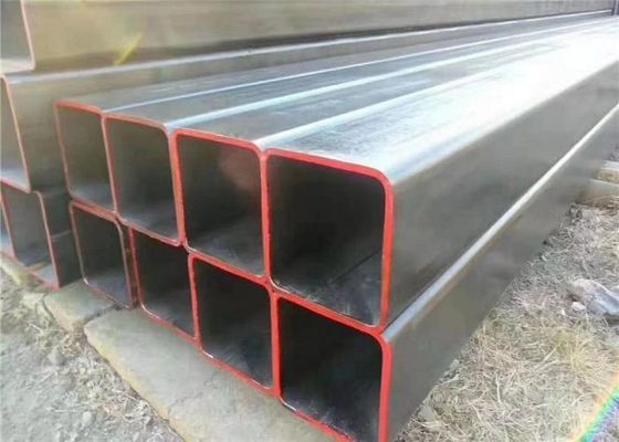 Secções ocas de aço laminado a quente Q195-235, espessura da parede 0,5 mm-20 mm