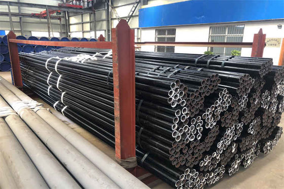 Serviço de dobra de tubos de aço ASTM A106 Tubo de cor preta laminado a quente