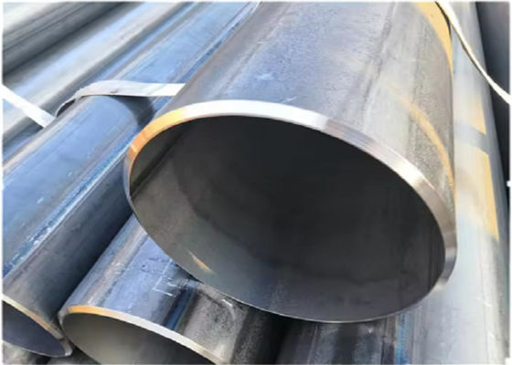 Tubo de aço ERW com extremidades em bisel de 21,3 mm-660 mm Diâmetro 5,8 m-12 m comprimento ASTM A53