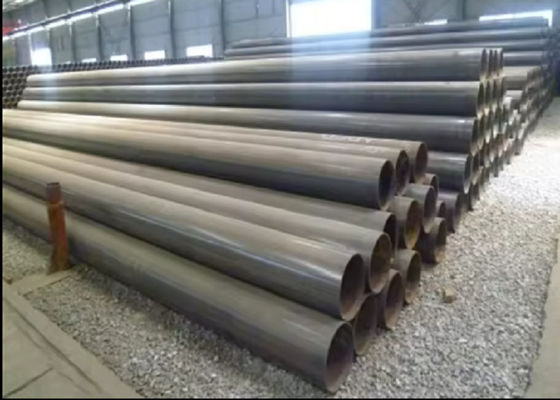 ERW Tubo de aço carbono 0,5-60mm 12M Q195 Tubo de aço de comprimento para ferragem