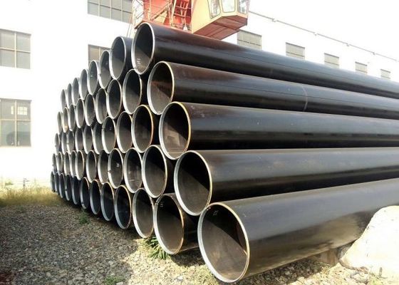 Tubo de aço sem costura preto resistente à corrosão ASTM A53 Padrão para construção