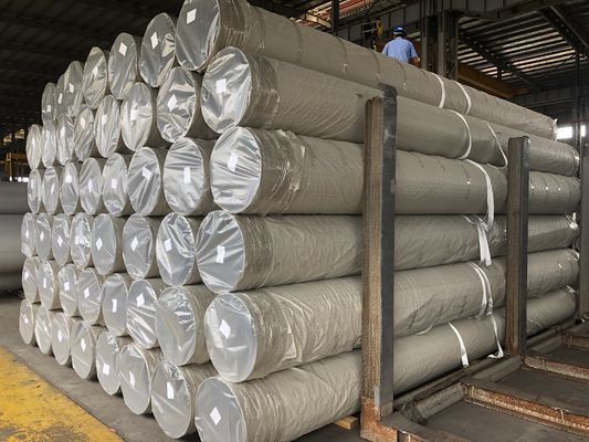 Tubos de aço soldados de arco submerso longitudinalmente para aplicações industriais
