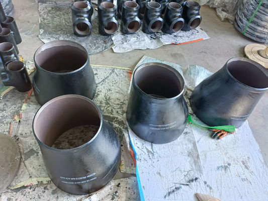 Fittings de tubos de aço carbono de dobra a frio Pressão ASME B 16.9 Standard (2-60mm)
