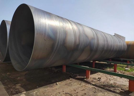 Tubo de aço SSAW soldado em espiral de 400 mm para aplicações estruturais