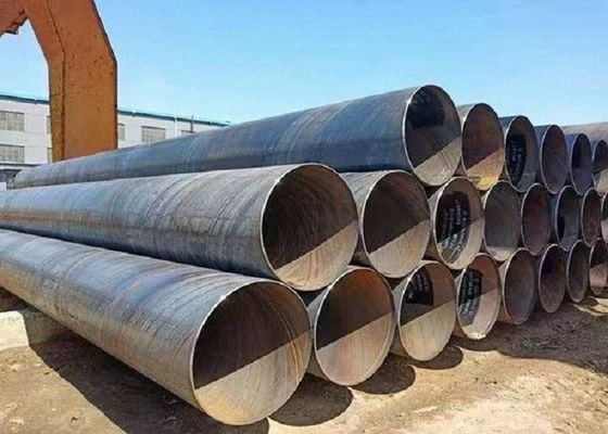API 5L ASTM A252 SSAW Tubulação de aço para andaimes de 219 mm a 4000 mm de diâmetro