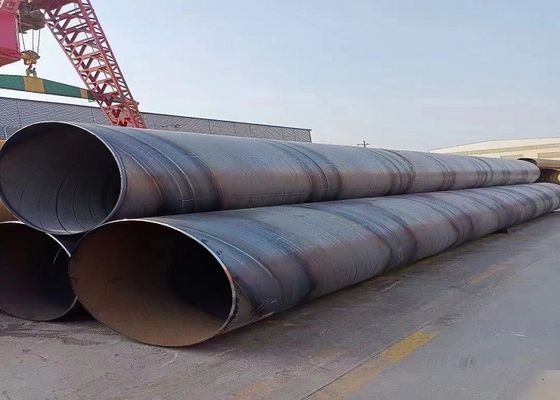 25.4mm Grande Diâmetro SSAW Espiral Soldado Tubo de Aço Para Estrutura