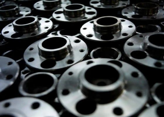 Flanges de aço à prova de ferrugem para solda ANSI JIS DIN BS UNI EN GOST Compatíveis