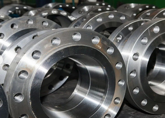 Flanges de pescoço de solda de aço ANSI JIS DIN BS UNI EN GOST Classes 150-2500