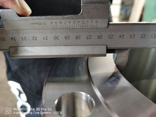 Flanca cega de aço industrial resistente à corrosão para o setor do petróleo e do gás