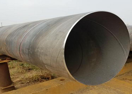 API 5L SSAW Tubo de aço 219.1mm - 2540mm Diâmetro não secundário 5mm - 25.4mm Parede