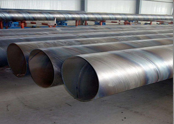 5mm-25.4mm Certificado de ensaio do moinho de parede SSAW Tubo de aço para materiais de construção