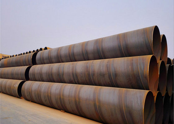 219mm-3620mm Certificado de ensaio de moinho grau 10 20 45 SSAW tubos soldados para construção