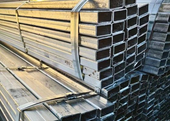 400 mm Secções ocas de aço galvanizado ASTM Padrão Diâmetro interno sem costura 5-400 mm