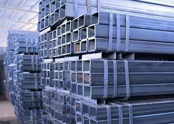 Secções ocas de aço galvanizado para suporte estrutural com certificação ISO