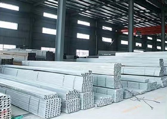 Aço sem costura certificado secções ocas aço galvanizado de carbono ASTM para várias aplicações