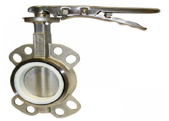 Válvula de borboleta manual de cunha única classe 150LB-1500LB