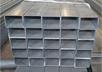 Tecnologia de afogamento a frio Secções ocas de aço galvanizado para edifícios e construções