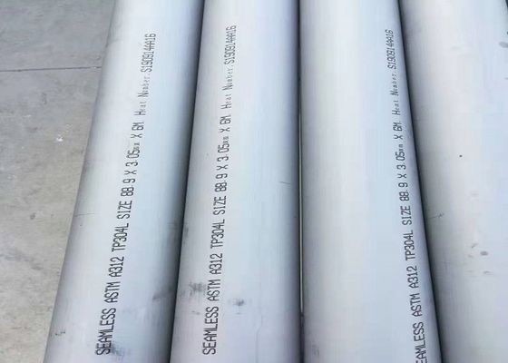 2B Tubo estrutural acabado de aço inoxidável para resistência à temperatura