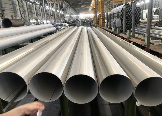 2B Finalização de superfície Resistência à temperatura Produtos tubulares de aço inoxidável com grau 304L