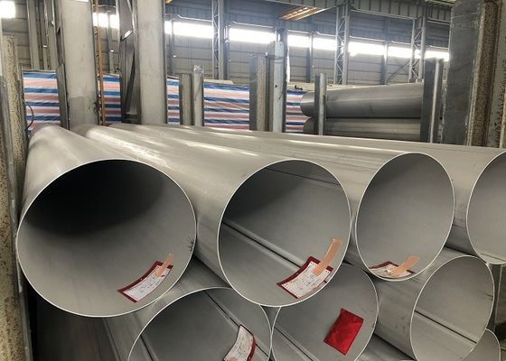 Tubos de aço inoxidável padrão ASTM A270 de 2 mm-550 mm de diâmetro com acabamento polido 2B