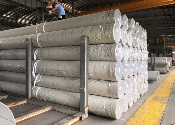 Tubos de aço inoxidável laminados a frio e laminados a quente para utilização industrial