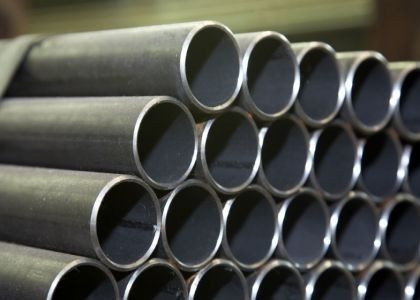 Tubo de aço sem costura com pintura preta para GB/T8163 petróleo e gás