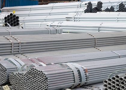 OEM tubos de aço galvanizado tubos sem costura para pintura anti-ferrugem preta