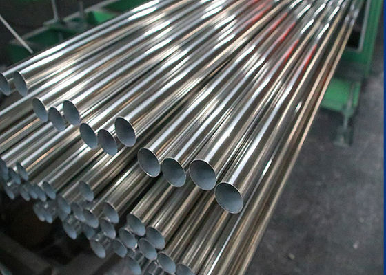 Tubos de aço inoxidável ASTM 304 Tolerância ± 1% para a indústria alimentar ou química