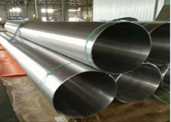 ± 1% Tolerância Tubos redondos de aço inoxidável de 2 mm a 550 mm de diâmetro com resistência à temperatura