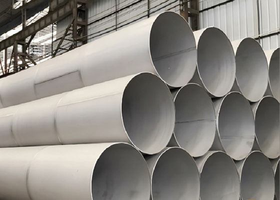 Tubos sem costura redondos de aço inoxidável 304/316 para aplicações industriais e químicas