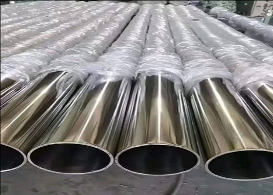 304 316 Tubo redondo de aço inoxidável com extremidades abobadadas 2B Superfície de acabamento 1/4 polegada 48 polegadas