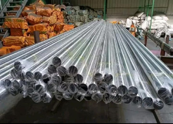 ± 1% Tolerância Tubos redondos de aço inoxidável de 2 mm a 550 mm de diâmetro com resistência à temperatura