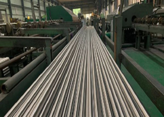 Tubos de aço inoxidável ASTM 304 Tolerância ± 1% para a indústria alimentar ou química
