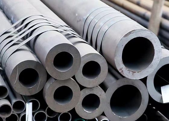 Tubo de aço de liga de comprimento personalizado para máquinas de construção com espessura de parede 1,2-30