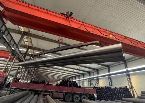 Tubo de aço laminado a quente de resistência elétrica soldado em formas quadradas retangulares redondas