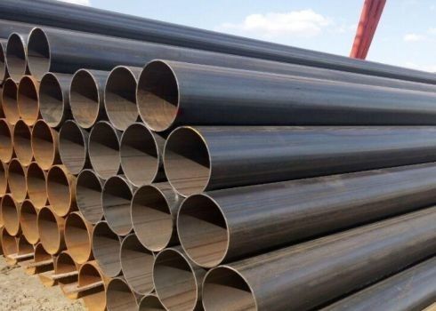 Tubo de aço Cumprindo DIN EN 10210/10219/ASTM A500 0,5-60mm Parede 1-24m comprimento Certificado SGS