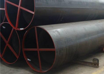 Tubos de aço LSAW revestidos de epoxi de alcatrão de carvão pesado para construção