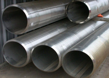Tubo de aço LSAW Superior Secção redonda Forma 200-220g/m2 Revestimento de zinco
