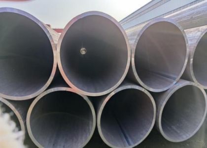 Tubo de aço de grande diâmetro LSAW ASTM Q235, Q235B, S275 Tubo de carbono redondo soldado