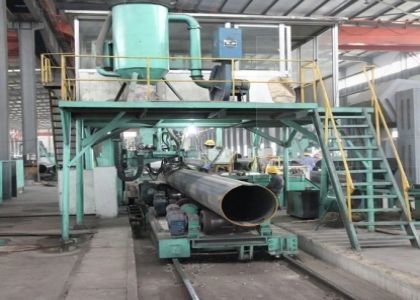 Tubo de aço de grande diâmetro LSAW ASTM Q235, Q235B, S275 Tubo de carbono redondo soldado