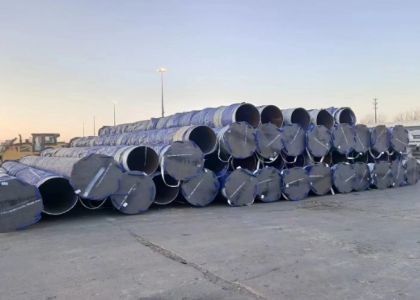 ±10% Tolerância de tubos de aço LSAW para projetos com inspecção de corrente de Eddy