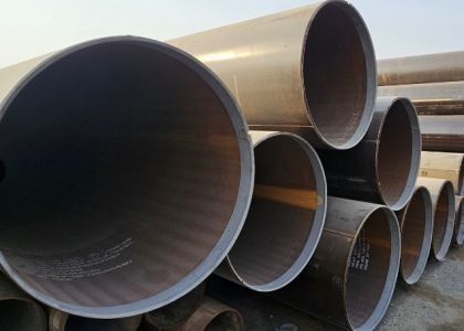Customização de fábrica LSAW Tubo de aço ASTM A106 API 5L Grau B 25*1000mm