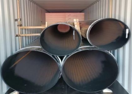 Tubo de aço LSAW ASTM A106 MS Tubo Tubo de aço soldado de baixo carbono