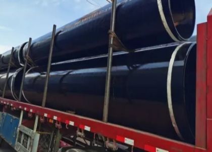 Tubos de aço soldados de grande diâmetro ASTM A252 Norma para construção e estrutura