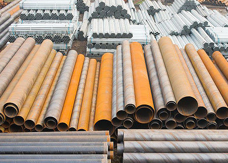 SSAW Tubos de aço de carbono não secundário soldados para construção de equipamentos pesados